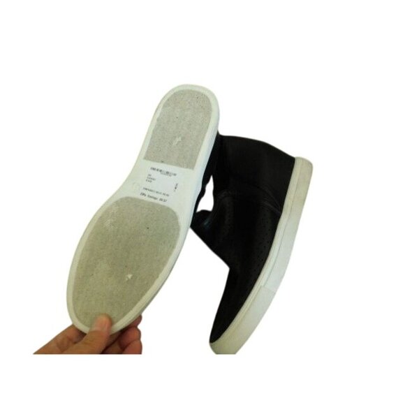 Steven by Steve Madden Size 11 Black Sporty Ankle Booties Flats Shoes $99 - Picture 4 of 4